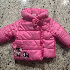 Pink Disney Minnie Mouse Coat